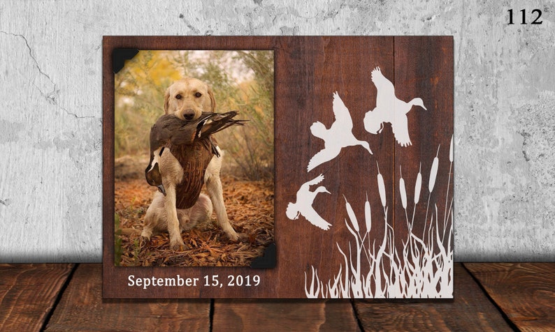 Duck Hunting Photo Frame Outdoors Picture Frame Duck | Etsy