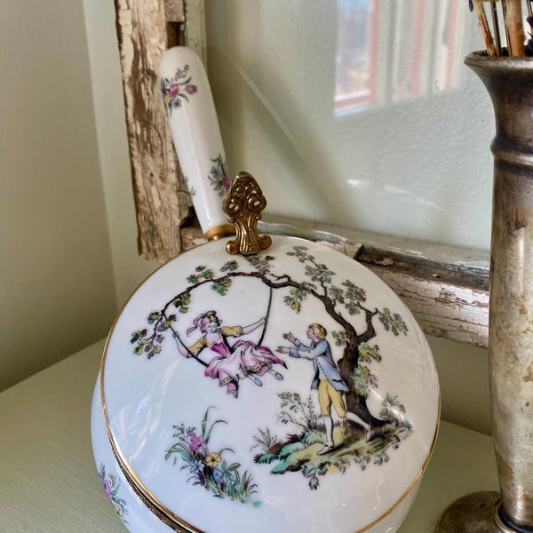 Silent Butler vintage des années 1950/60 en porcelaine - Andrea par Sadek