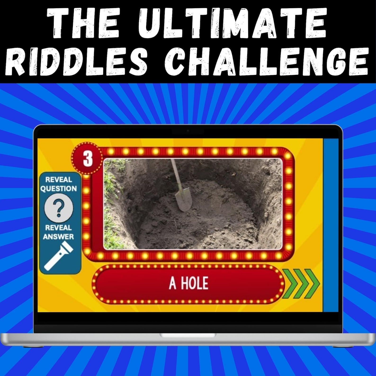 Virtual Riddles Riddles Challenge Powerpoint Game, Family Fun Game Night, Games for ...