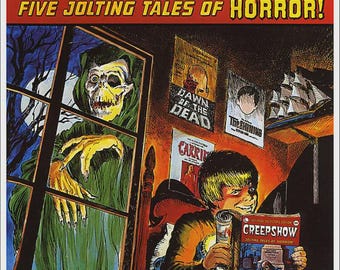 Creepshow Vintage Horror Movie Poster Print