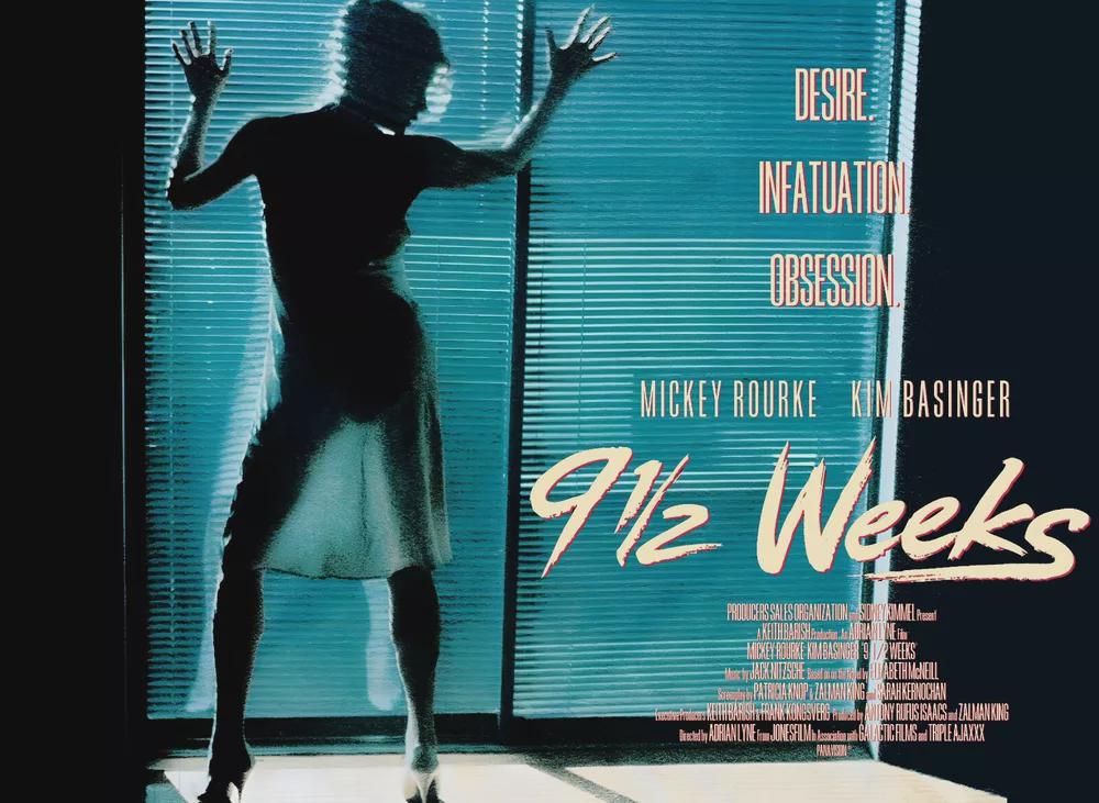 9 1/2 Weeks 1986 Poster Print - Etsy