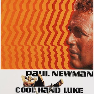 Cool Hand Luke Vintage Paul Newman Movie Poster