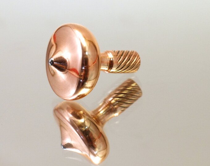 Plier Spinning Top EDC .75 Tellurium Copper Spinning Top Etsy