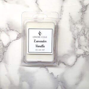 Lavender Vanilla Soy Wax Melt, 2.5oz