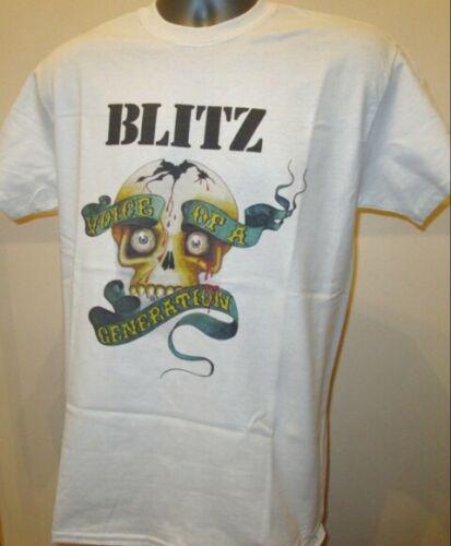 Blitz T Shirt - Unisex Retro Style Tee White 392 - Etsy