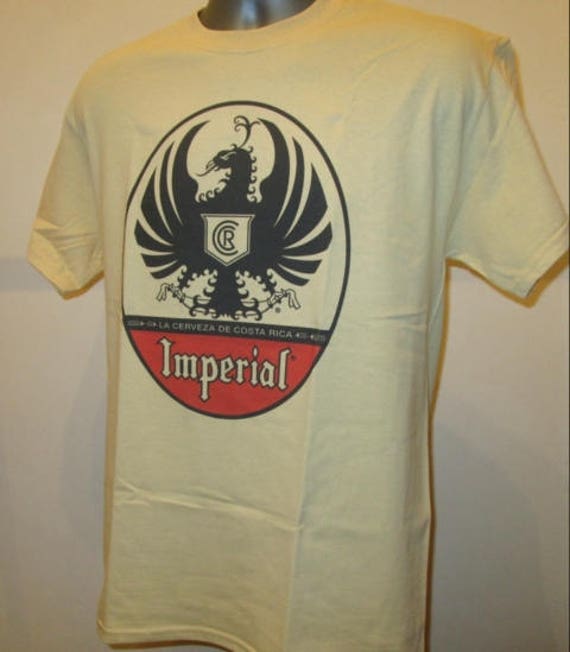 Imperial Beer Printed T Shirt Costa Rica Cerveza Logo New Etsy