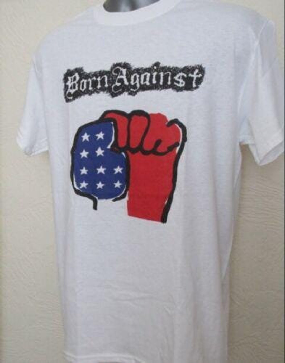 BORN AGAINST T-shirt (hardcore Band) - Etsy