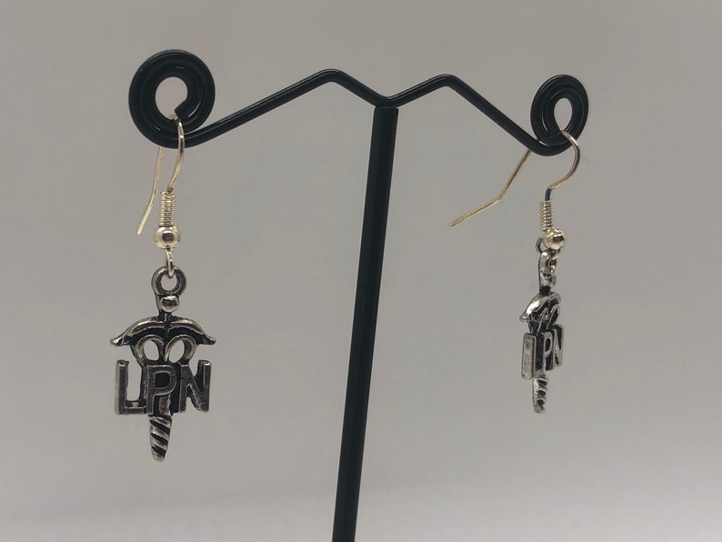 Dangle Earrings LNA Dangle Earrings Licensed Practical Nurse Earrings Nurse Earrings
