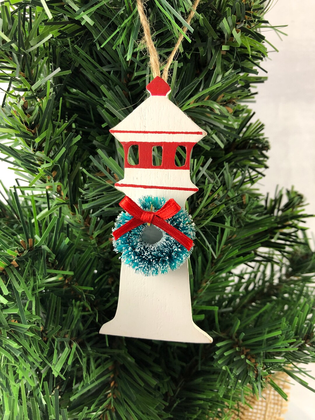 Lighthouse Christmas Ornaments 