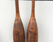 Vintage Wooden Exercise Pins