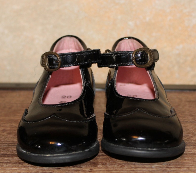 Kickers Kick Hi Black Patent Leather Mary Janes UK 4 / US - Etsy