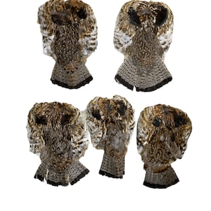 Ruff Grouse Skins No Wings (Pack of 5)  (RuffG-5 pack)