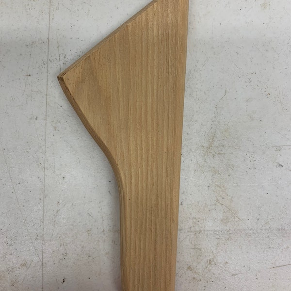 Fan Handle, APPROX 7 1/2 X 3 1/4, Angled, Flat Feather Fans.