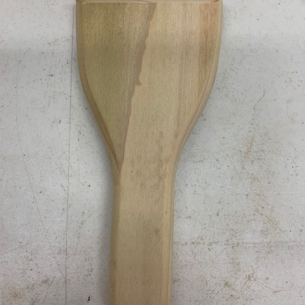 Fan Handle, APPROX 7" x 3", Straight edge, Flat Feather Fans.