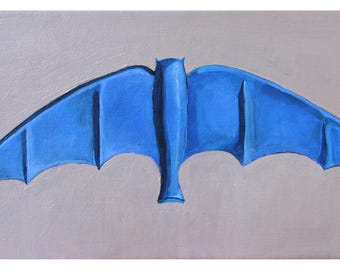 Klassieke Batarang - Adam West - kunstafdruk
