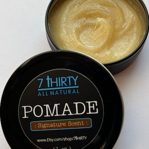 POMADE - All Natural - Formulated by a Professional Stylist - No Petroleum - UNIQUE - FREE Shipping!!!