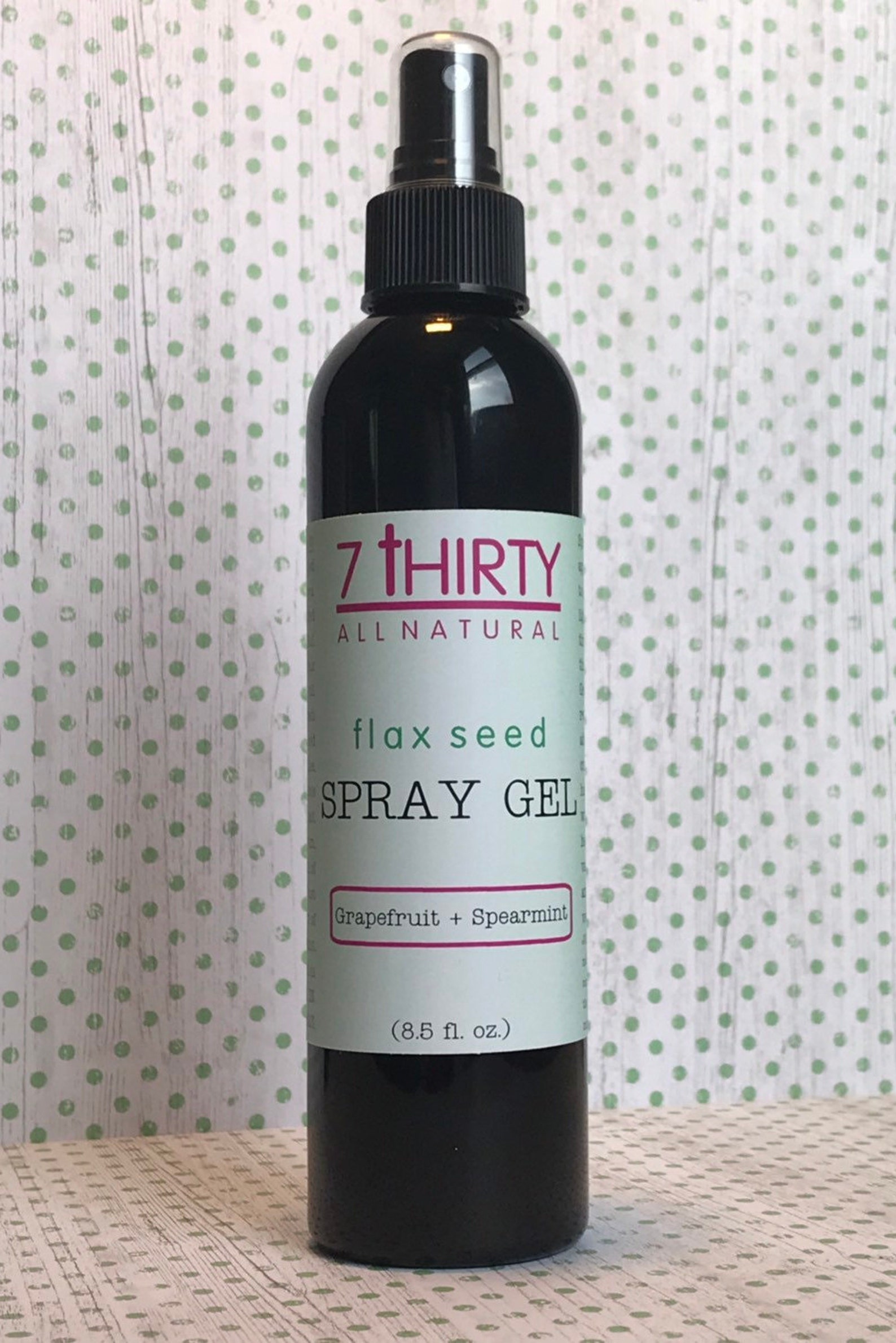 SPRAY GEL Flax Seed All Natural Conditioning FREE Shipping Etsy