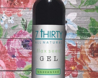 GEL - Flax Seed - All Natural -  Formulated by a Professional Stylist - FREE Shipping!!!