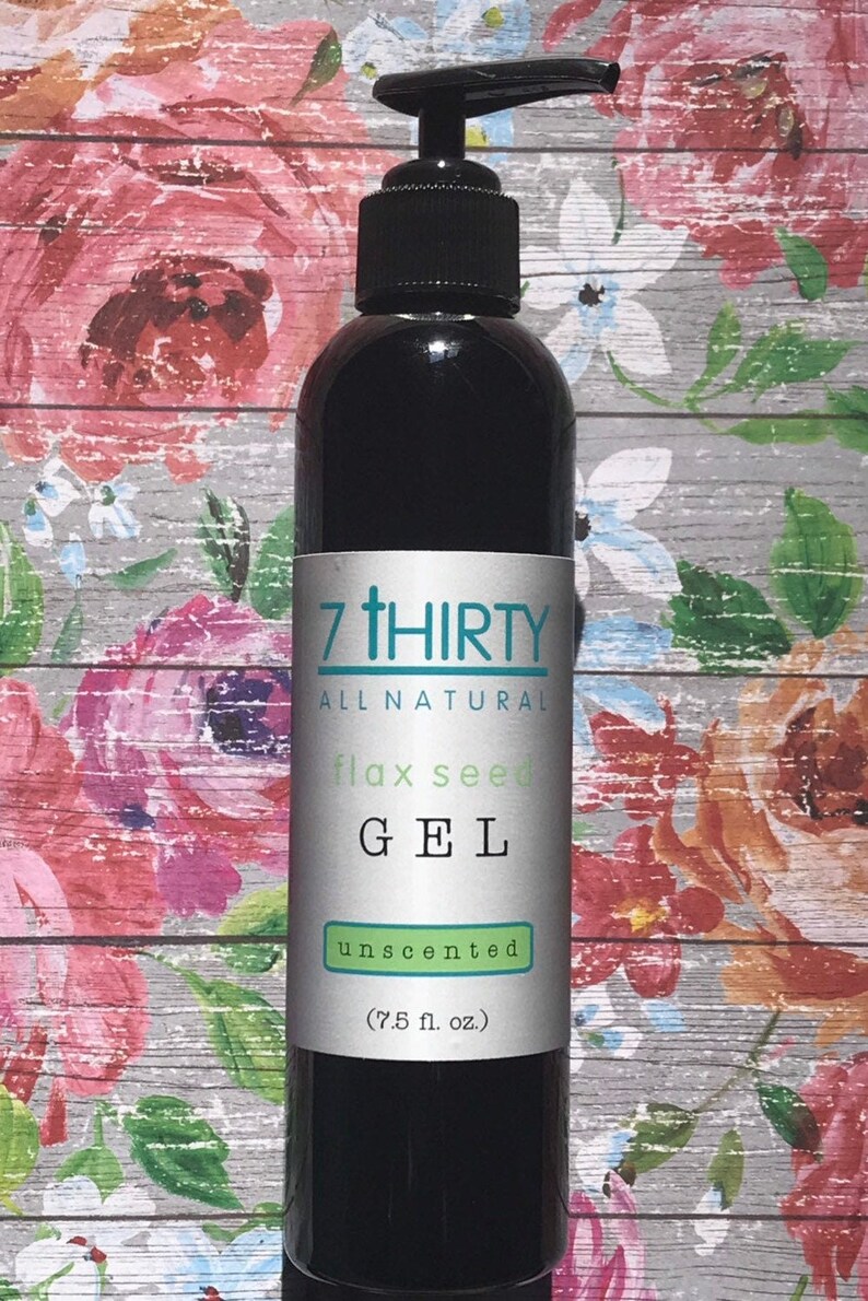 GEL Flax Seed All Natural Formulated by a Professional Etsy