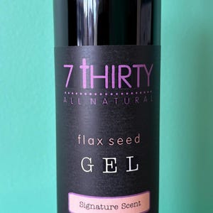 GEL - Flax Seed - All Natural -  Formulated by a Professional Stylist - FREE Shipping!!!