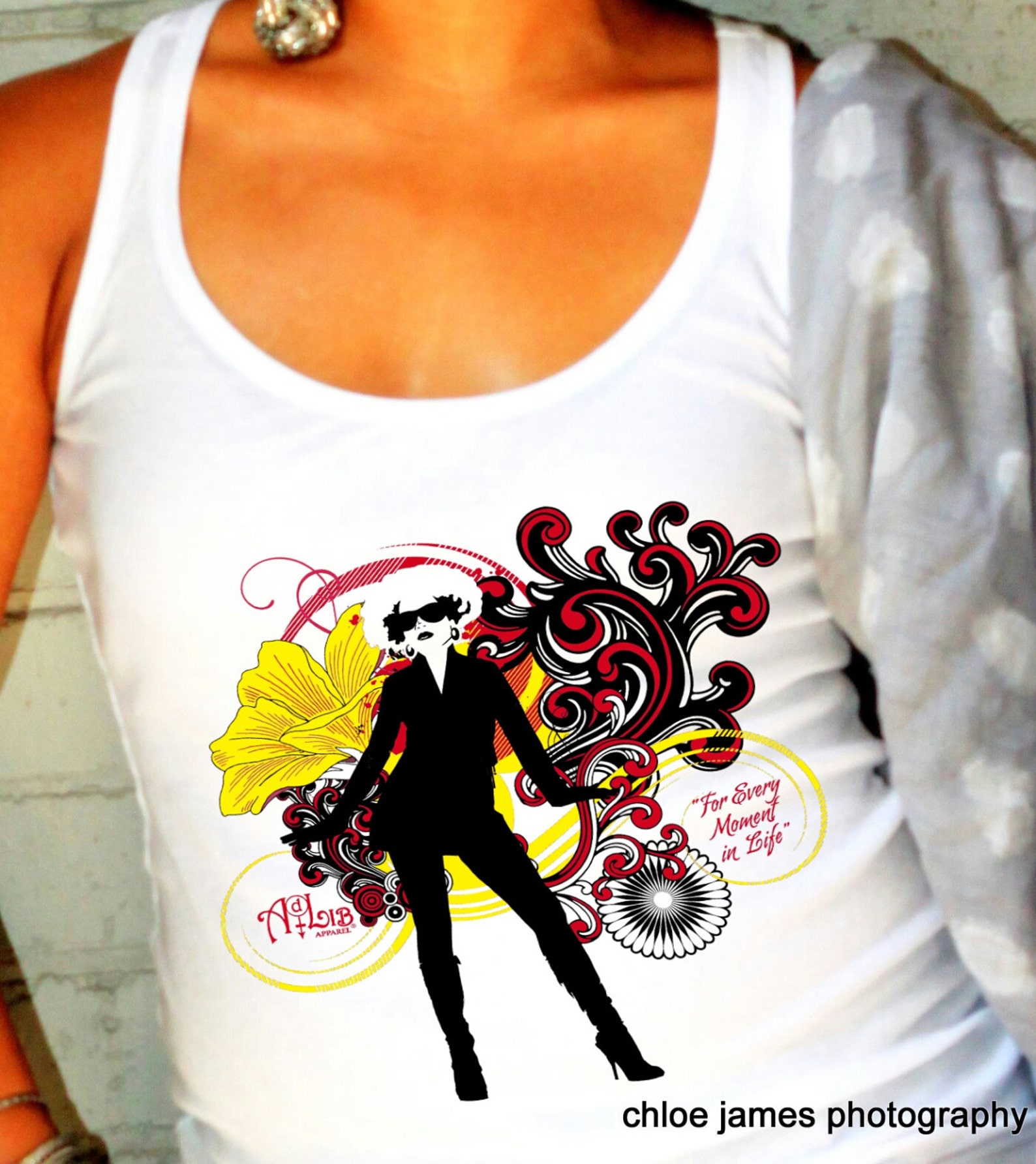 Throwing Shade Fitted Graphic Tshirt Etsy