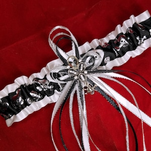 Black Garter Belt Skull