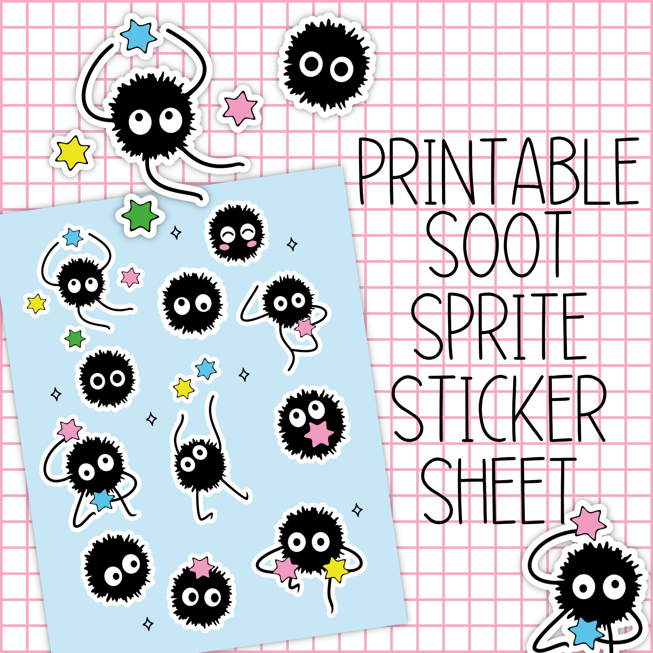 ghibli printable etsy