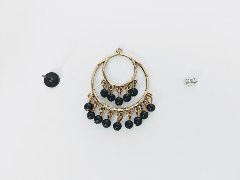 Ear Jacket Bohemian brass
