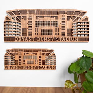 Bryant-Denny Stadium Wall Decor, Officially Licensed Alabama Crimson Tide Wall Art, UA Football Wall Decor