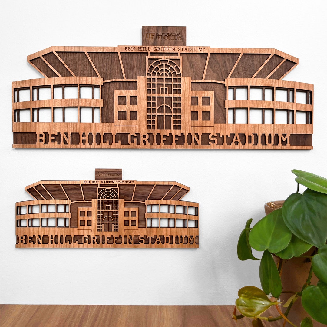 Ben Hill Griffin Stadium Wall Decor, Officially Licensed University of