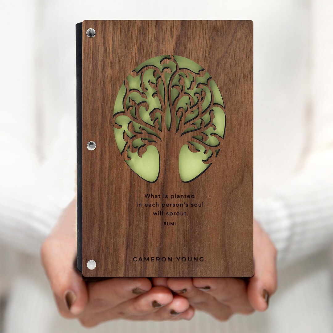 Tree of Life Journal Dream Book With Resin Cover 21cm