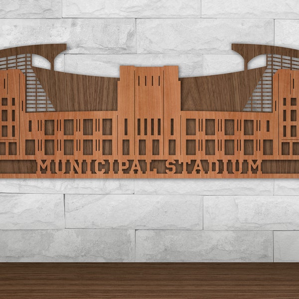 Laser Cut Ohio Stadium Etsy