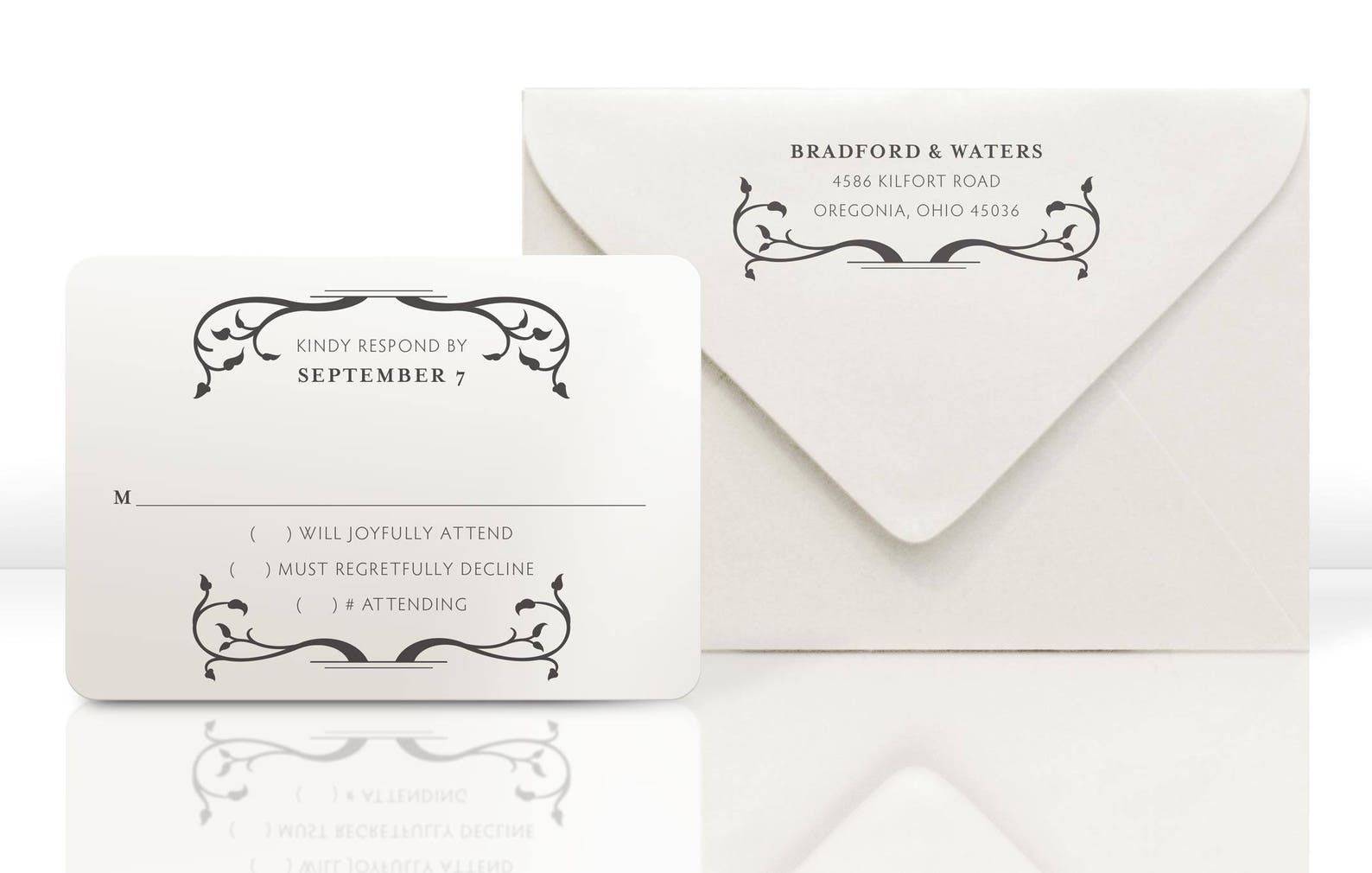 Metal Wedding Invitation with Tree Stainless Steel Invite Etsy