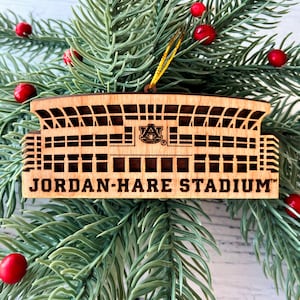 Graduation Gift for Auburn University Graduate, Jordan-Hare Stadium Christmas Ornament, Auburn Tigers Officially Licensed Holiday Ornament