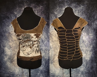 Bérurier Noir T-shirt, Cut, Torn and Worn