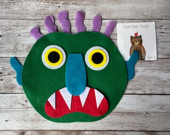 Felt Board Story Set: GO Away Big Green Monster