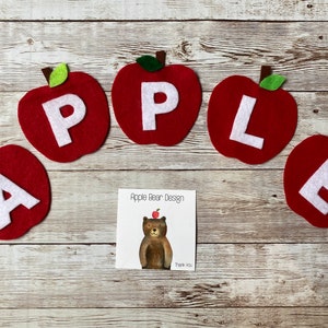 Liedjesset vilten bord: SPELL APPLE