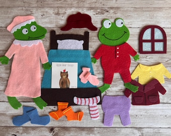 Felt Board Story Set: Froggy Gets Dressed