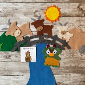 Felt Board Story Set: The Three Billy Goats Gruff