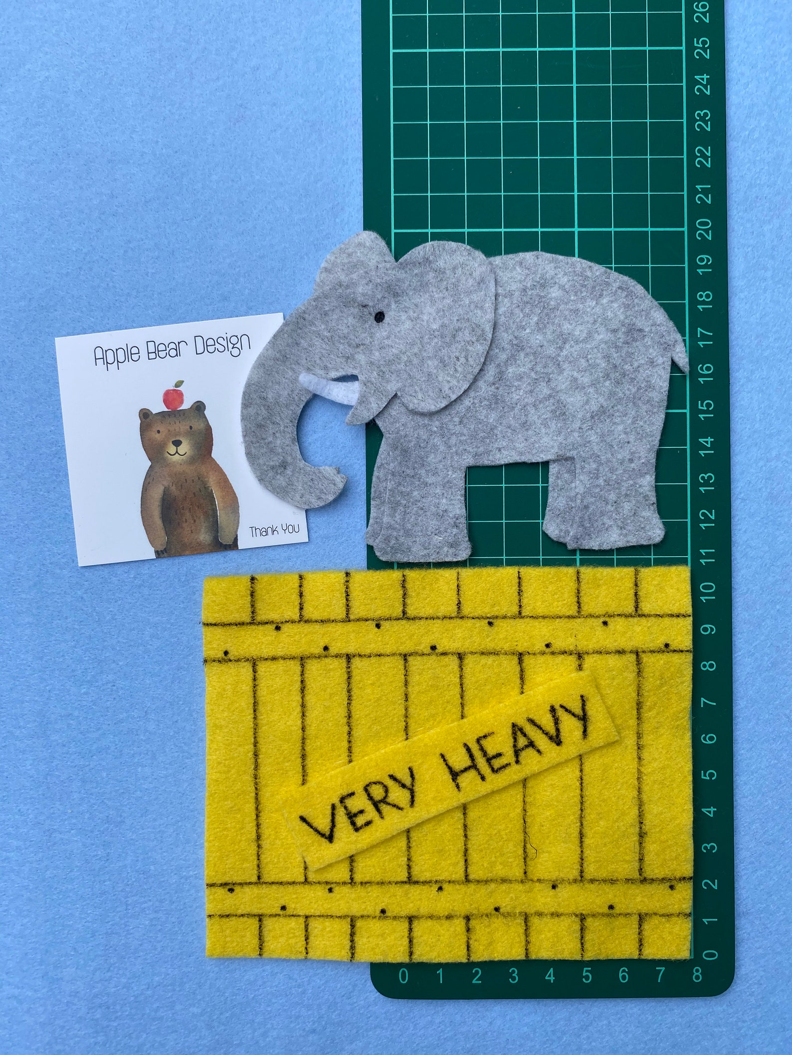 Felt Board Story Set Dear Zoo Etsy