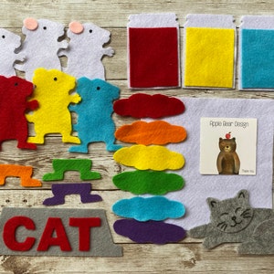Felt Board Story Set: Mouse Paint
