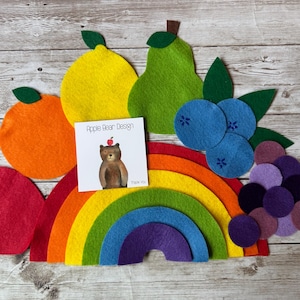 Children Felt Board Song Set: Rainbow Stew