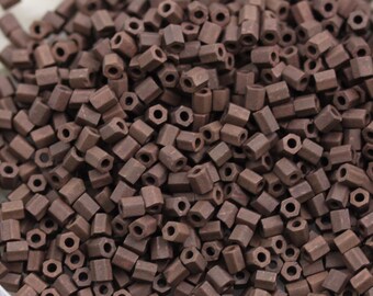 NEW!! Limited 8//0 2Cut Hex Cut 24Kt Gold Plated Matsuno seed beads 25grams