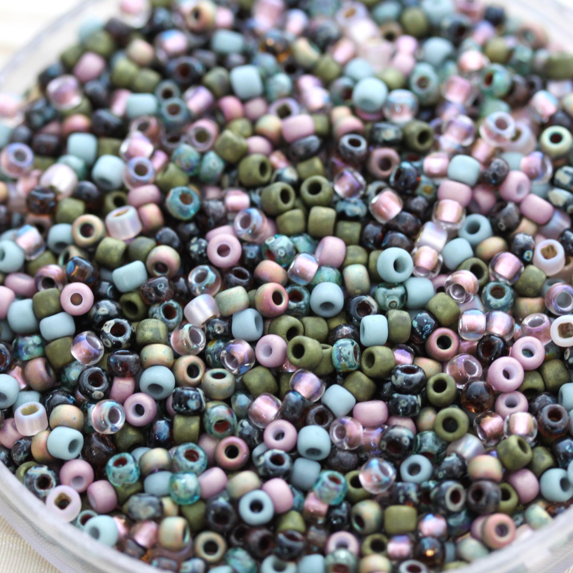 NEW!!! 20g 8/0 Succulent City Picasso Mega Mix Japanese Seed Beads