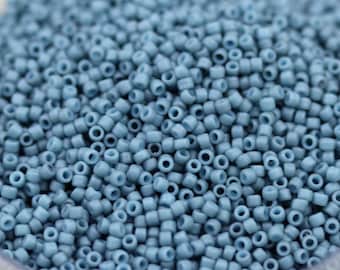 20g 15/0 Semi Geglazuurde Blauwe Turquoise Toho Zaad Kralen, keramische glas kralen. superieure kwaliteit, micro zaad kralen, Toho 2605F