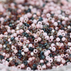 NEW!!! Exclusive 20g 11/0 Cheyenne Journey Picasso Mega Mix Japanese Seed Beads - 20grams - spectacular colors...