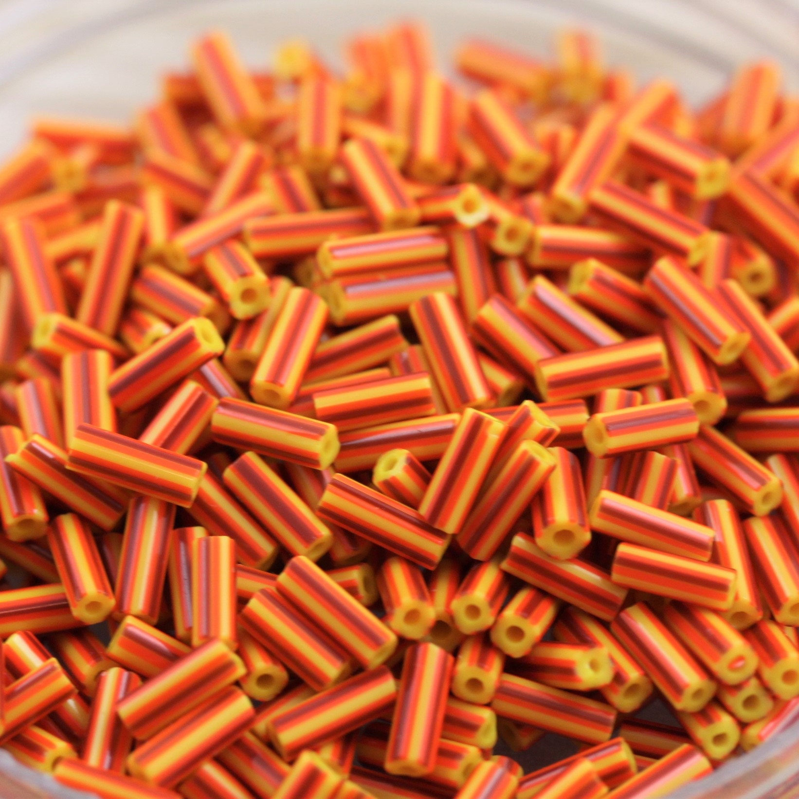 Silver Lined Light Red - Bugle, #2 25g Silver Lined Light Red - Bugle, #2 25g