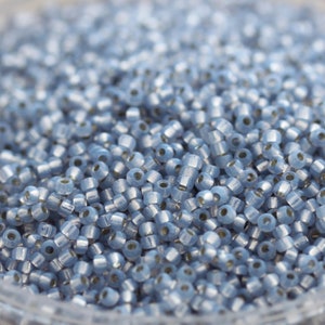 20g 11/0 Smoky Opal Silver Lined Miyuki Seed Beads - 20grams, superior quality,  Miyuki 576