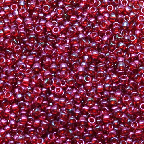 20grams 15/0 Gold Lustered Raspberry Toho Seed Beads Metallic Etsy