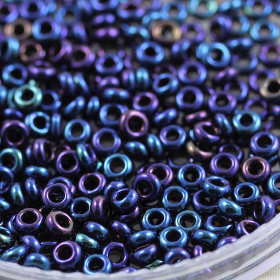 20g 6/0 Fancy Demi Round Toho Seed Beads 20grams, 4mm Demi